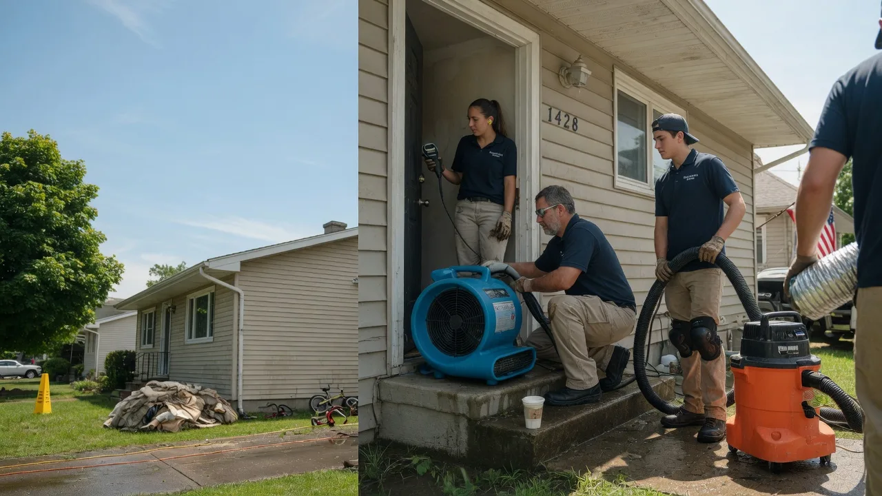 Water Damage Restoration in Wolcott, IN near me